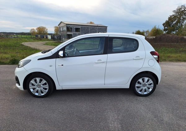 Peugeot 108 cena 27900 przebieg: 39800, rok produkcji 2016 z Rawicz małe 277